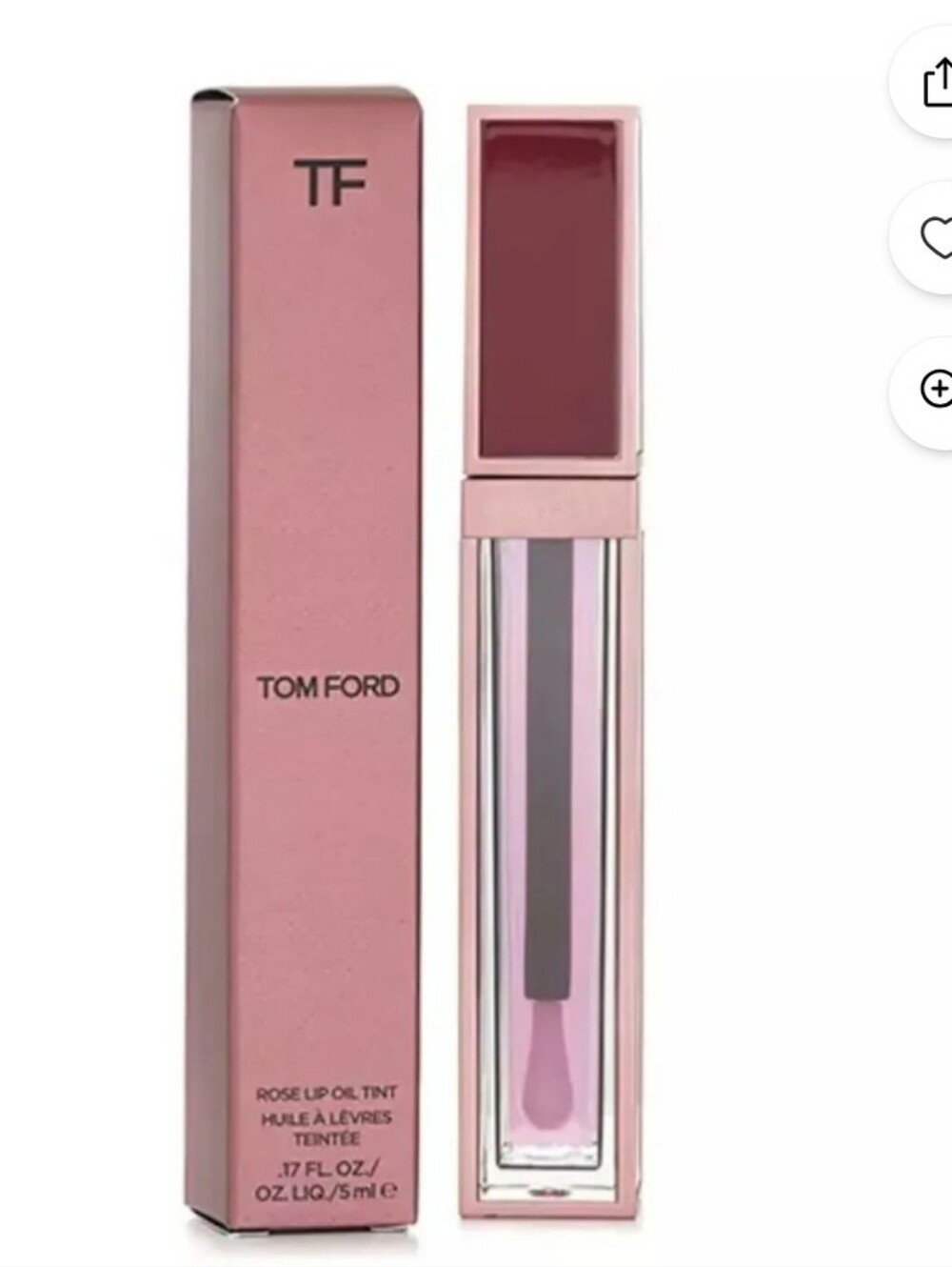 Tom Ford Rose Exposed Lip Oil Tint